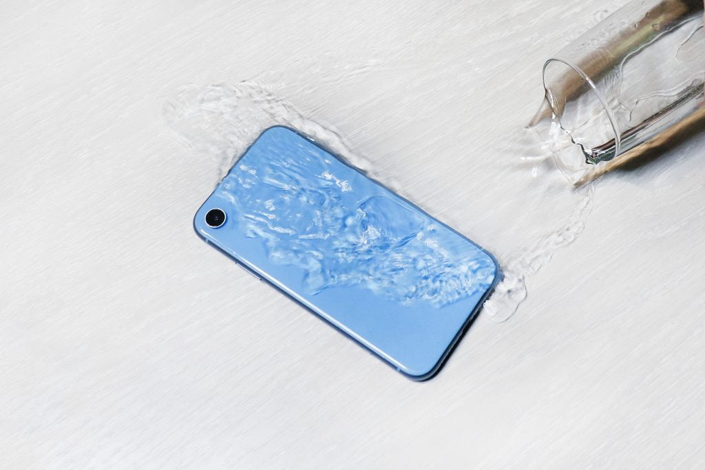 Samsung phone water damage